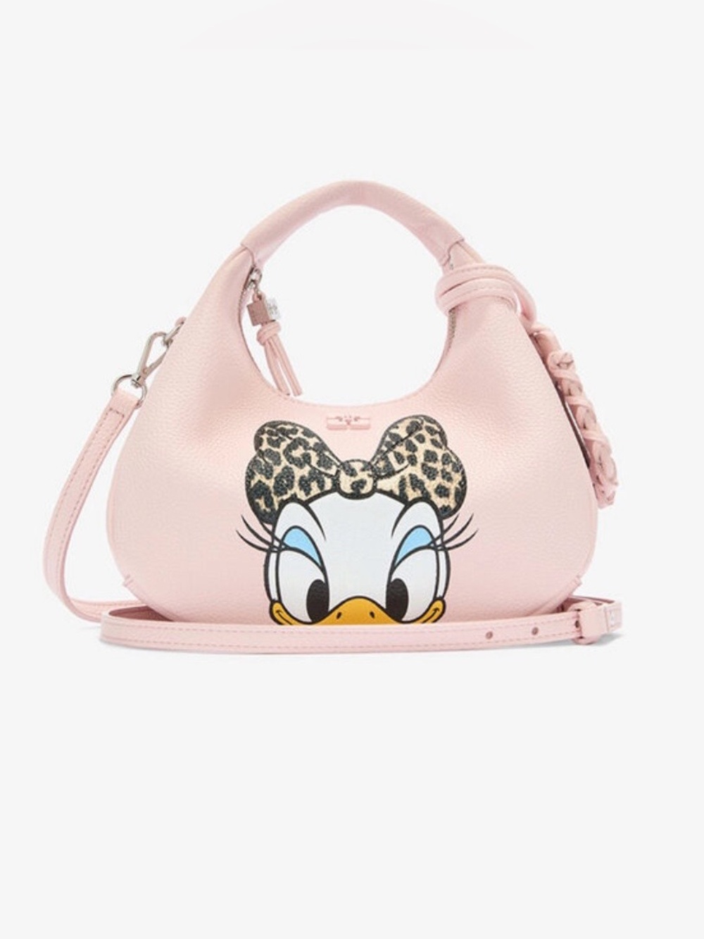 GANNI x Daisy Duck Mini Hobo Bag Chalk Pink Rare Disney Collab Crossbody